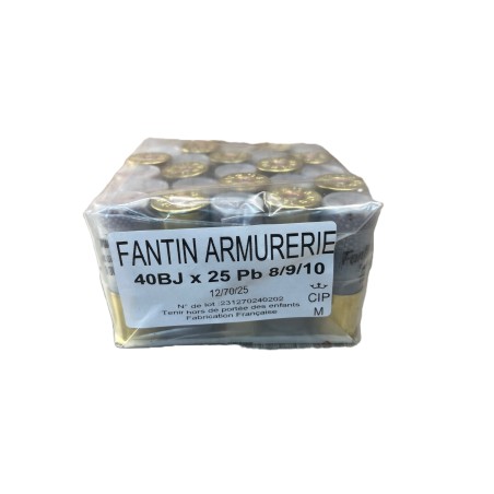 Cartouches FANTIN 12/70/25 TRIO 40g n°8/9/10 x25