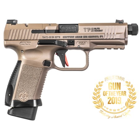 Pistolet CANIK TP9 Elite Combat FDE Cal 9x19