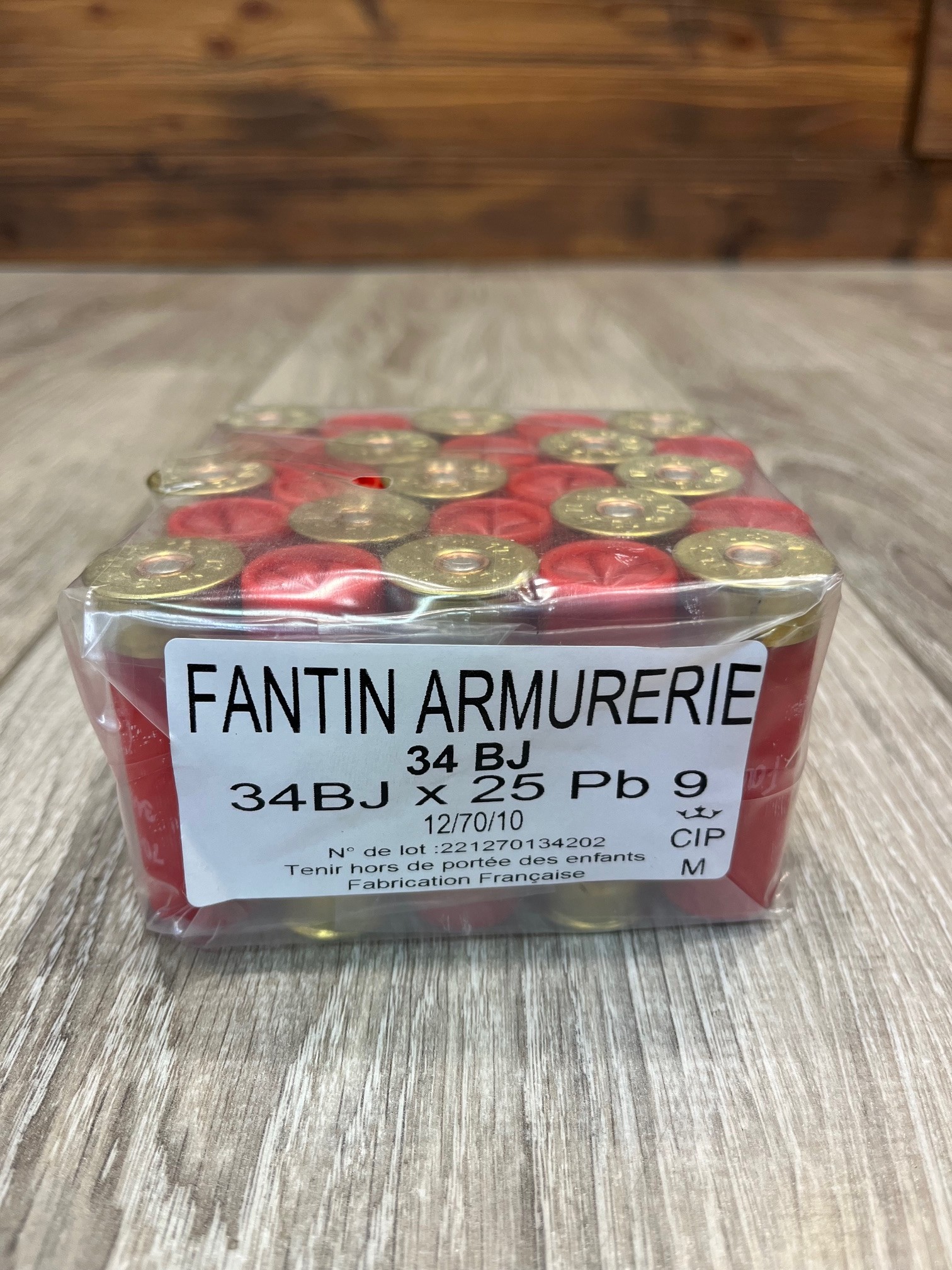 Cartouches FANTIN 12/70/10 34g BJ n°9 x25