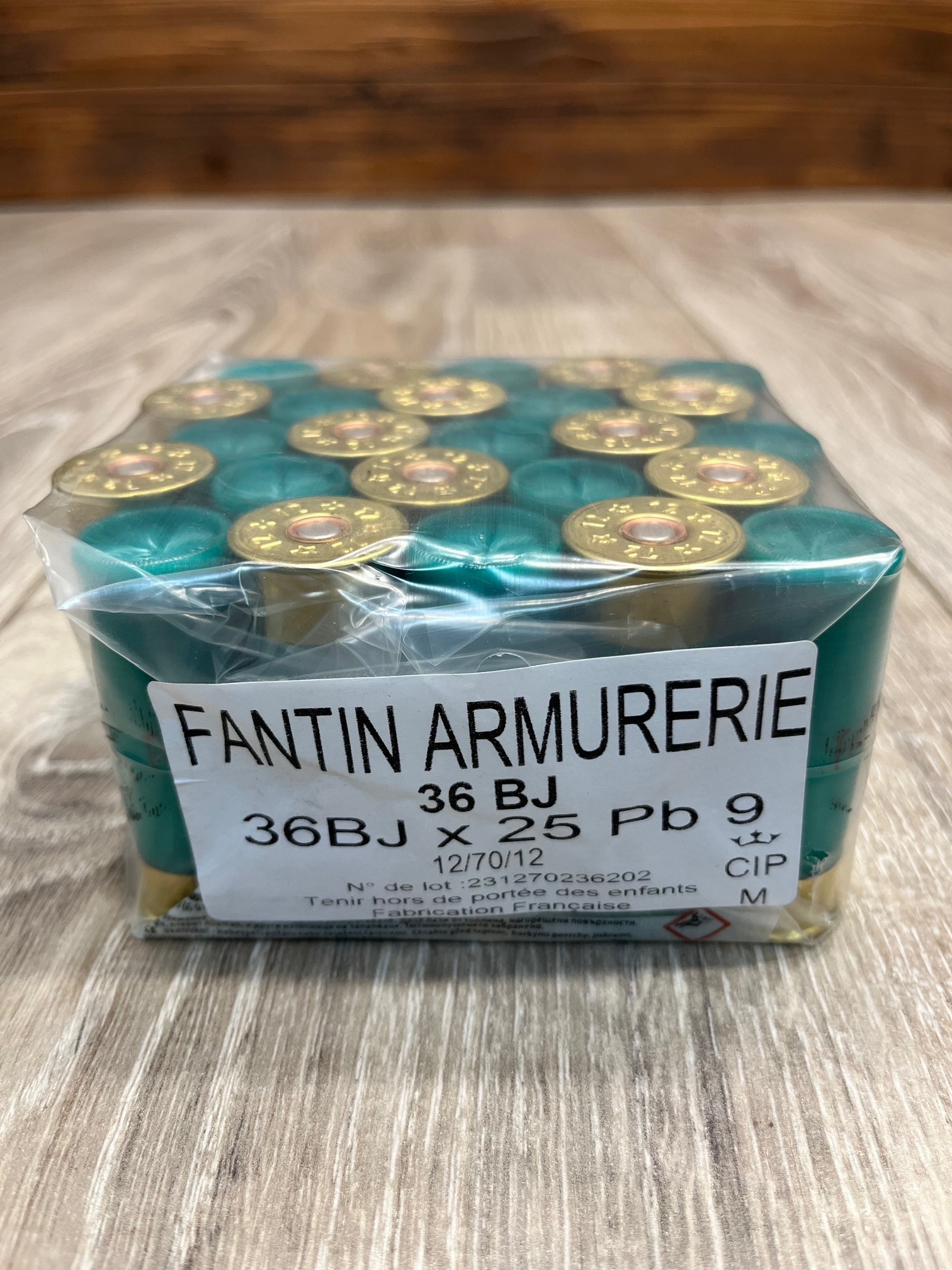 Cartouches FANTIN 12/70/12 36g BJ n°9 x25