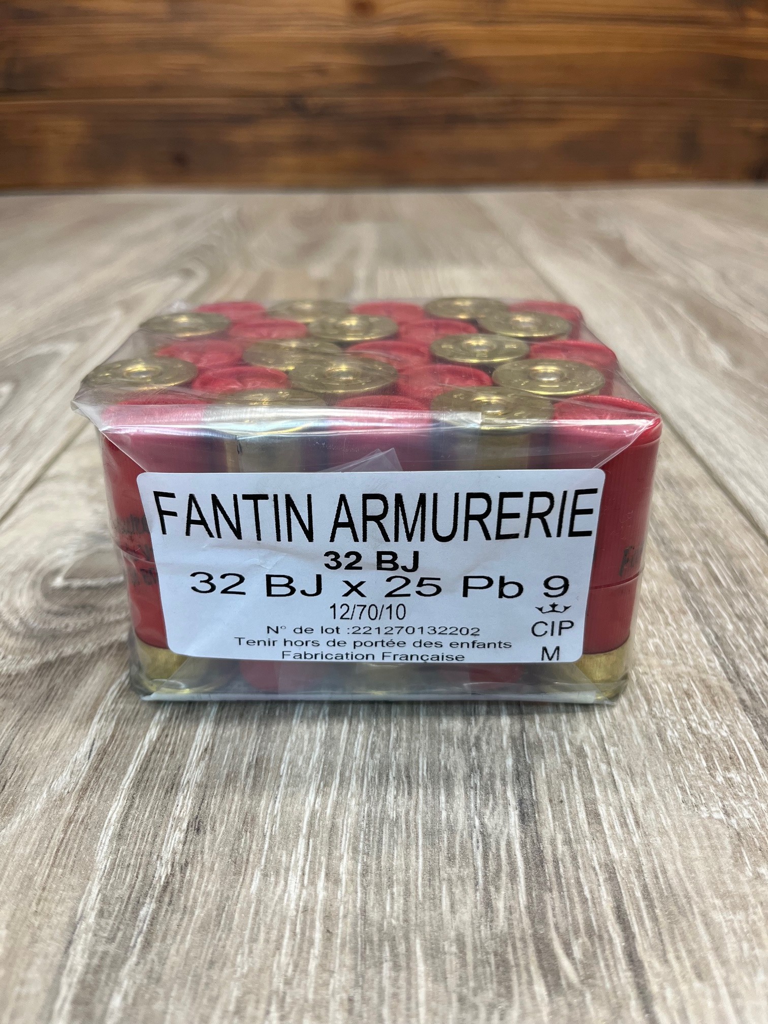 Cartouches FANTIN 12/70/10 32g BJ n°9 x25