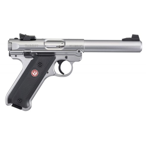 Pistolet RUGER Mark IV Target Inox 5"1/2 22lr