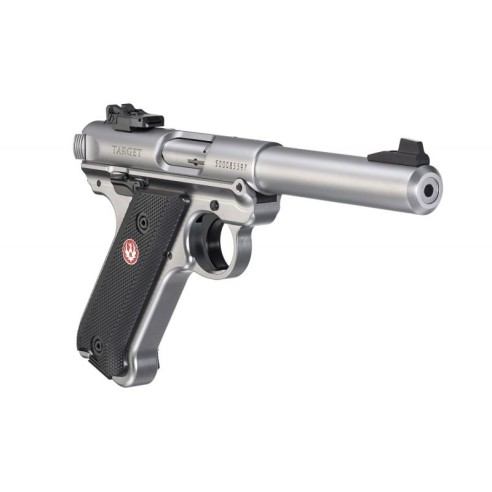 Pistolet RUGER Mark IV Target Inox 5"1/2 22lr