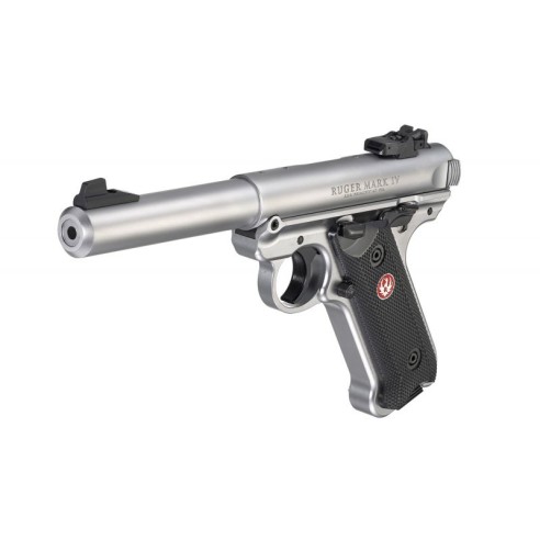 Pistolet RUGER Mark IV Target Inox 5"1/2 22lr