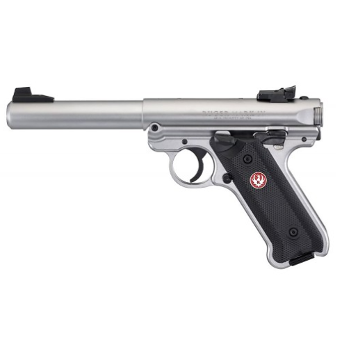 Pistolet RUGER Mark IV Target Inox 5"1/2 22lr