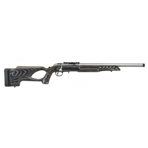 Carabine RUGER American Rimfire Target Lamellé Inox 22lr Trou de pouce