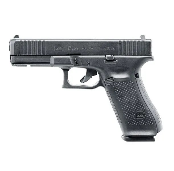 Pistolet UMAREX GLOCK 17 Gen 5 9mm PAK + 50 Munitions