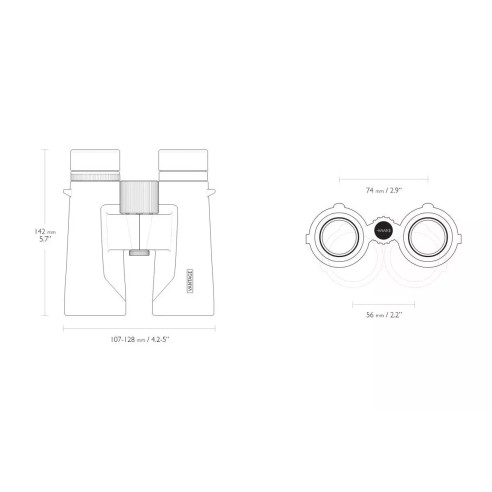 Jumelles HAWKE Vantage Green 10x42