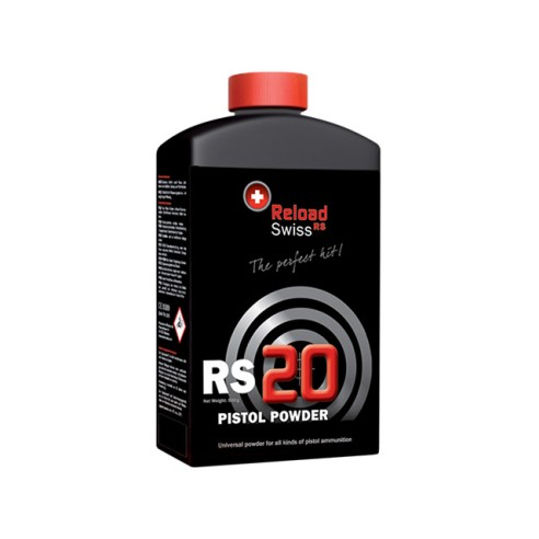 Poudre RELOAD SWISS RS20 Bidon  de 500g