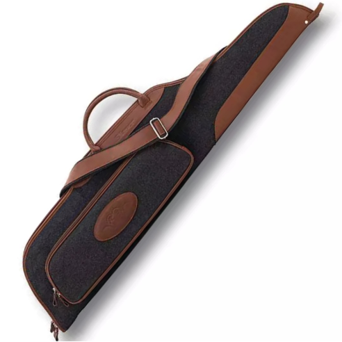 Fourreau BLASER Loden/Cuir pour carabine 112cm