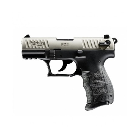 Pistolet WALTHER P22Q Standard Nickel Cal.22lr