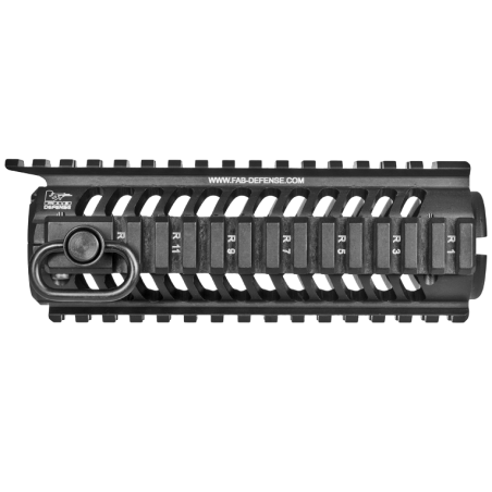 Garde main FAB-DEFENSE Aluminium 4 rails picatinny pour M4
