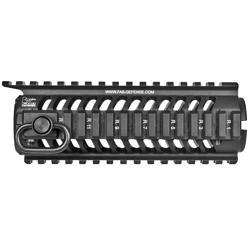 Garde main FAB-DEFENSE Aluminium 4 rails picatinny pour M4