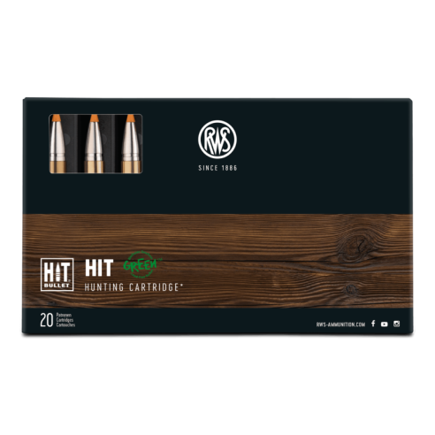 Munitions RWS 30-06 HIT Green 165gr x20