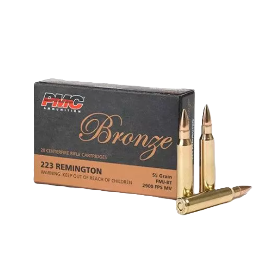 Munitions PMC 223 FMJ-BT 55gr x20
