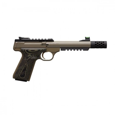 Pistolet BROWNING Buck Mark Plus FDE CK G10 Cal.22lr