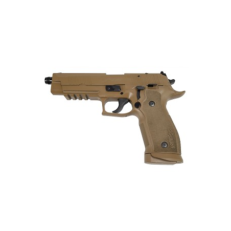Pistolet SIG SAUER P226 X-Five TAC FDE Fileté Cal 9x19