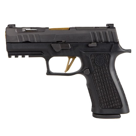 Pistolet SIG SAUER P320 X-Compact Spectre Gold Cal 9x19