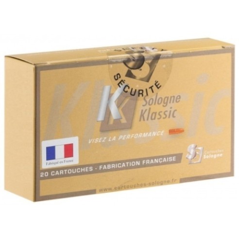 Munitions SOLOGNE Klassic 308 Subsonique Sierra HPBT 168gr x20