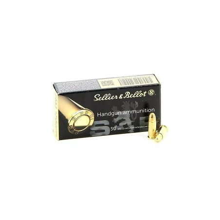 Munitions Sellier & Bellot 6.35 Browning (.25 ACP) FMJ 50gr x50