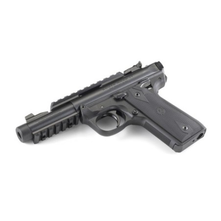 PISTOLET RUGER MARK IV 22/45 BRONZE ANODISE 4.40"TACTICAL FILETE 1/2X28