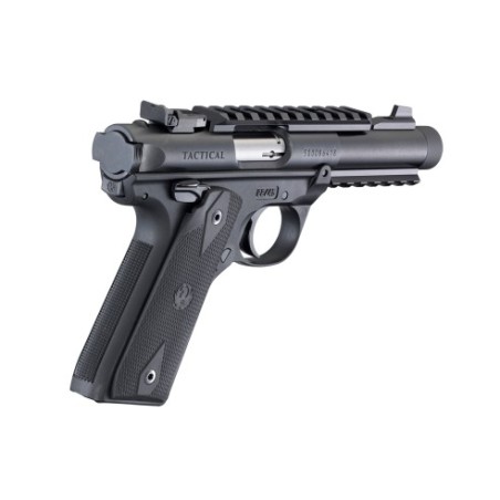 PISTOLET RUGER MARK IV 22/45 BRONZE ANODISE 4.40"TACTICAL FILETE 1/2X28
