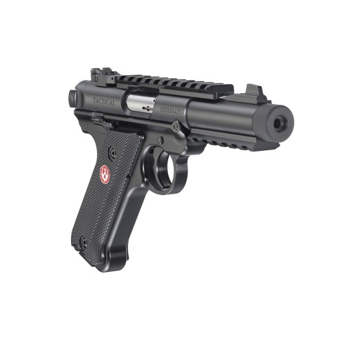 Pistolet RUGER Mark IV Tactical Fileté Cal.22lr