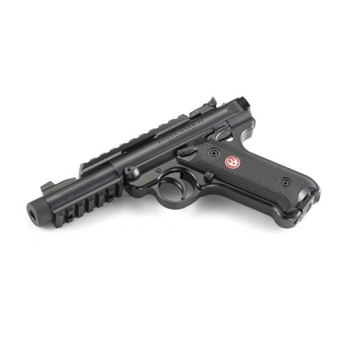 Pistolet RUGER Mark IV Tactical Fileté Cal.22lr
