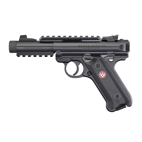 Pistolet RUGER Mark IV Tactical Fileté Cal.22lr