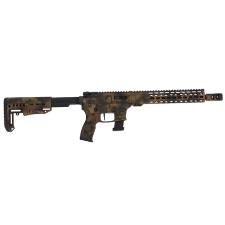 Carabine LEGACY ARMAMENT AR9 Extreme Custom Level 3 Burnt Bronze 12" Cal 9x19