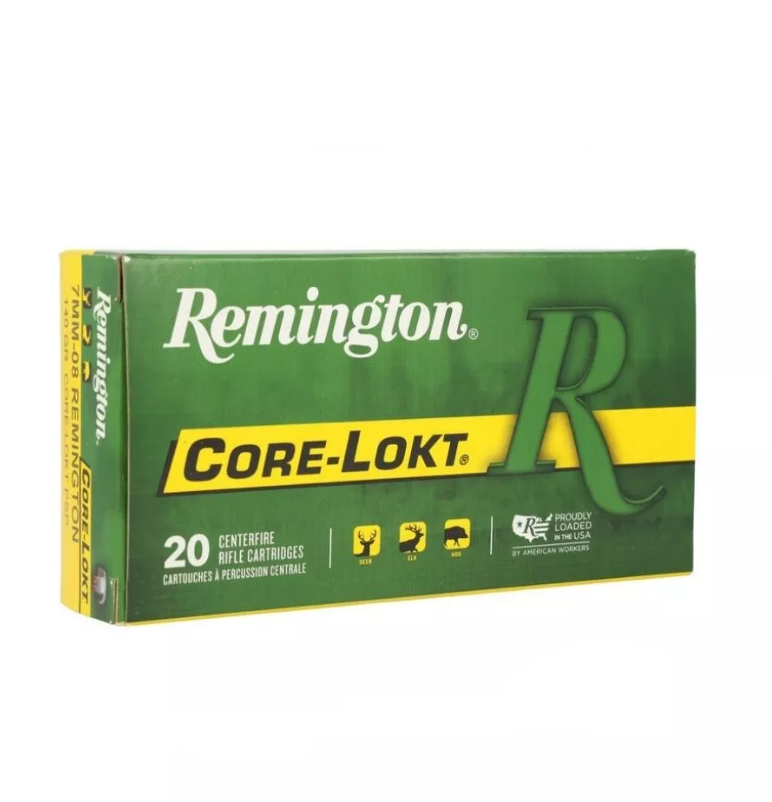 Munitions REMINGTON 30-06 Core-Lokt 220gr x20