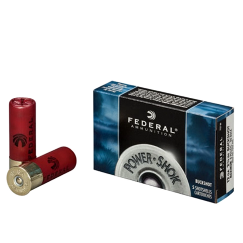 Cartouches FEDERAL 20/70 Chevrotine Power Shok...