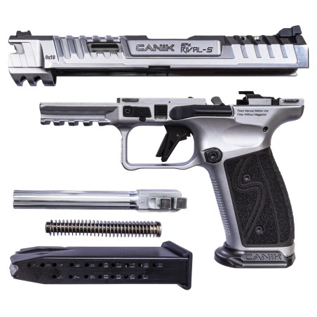 Pistolet CANIK SFX Rival-S Chrome Cal 9x19