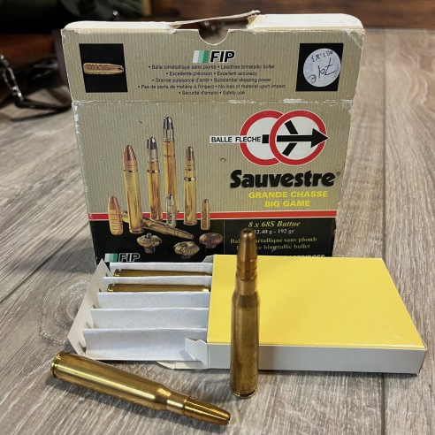 Munitions SAUVESTRE 8x68S Battue FIP 192gr x16