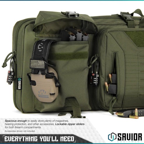 Housse SAVIOR Double carabines Urban Warfare...