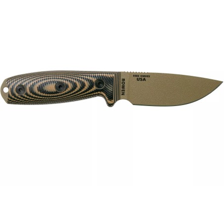 Couteau ESEE Model 3 Dark Earth Coyote/Noir