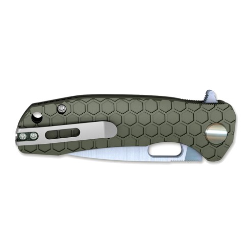 Couteau HONEY BADGER Flipper Large Green