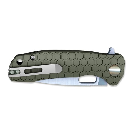 Couteau HONEY BADGER Flipper Large Green