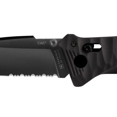 Couteau TB OUTDOOR C.A.C. Mixte Noir avec...