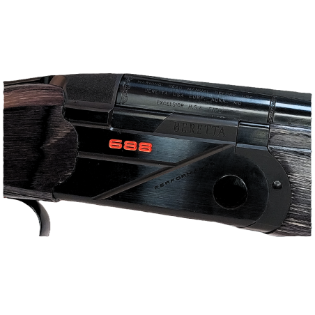 Fusil superposé BERETTA 688 Black Sporting B-Fast Cal 12/76