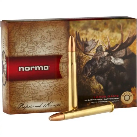 Munitions NORMA 9.3x74R Vulkan 232gr x20