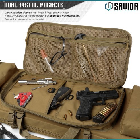Housse SAVIOR Double carabines Urban Warfare...