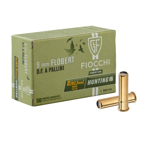 Cartouches FIOCCHI 9mm Flobert n°9 x50