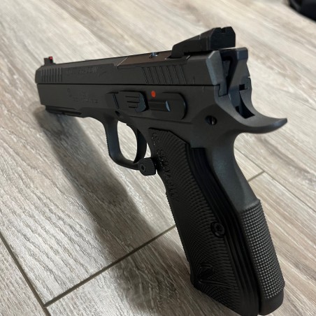 Pistolet CZ Shadow 2 Custom Cerakot Cobalt Simple Action Cal 9x19