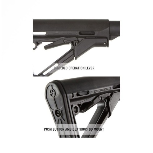 Crosse MAGPUL CTR Mil-Spec Noir pour AR15/M16