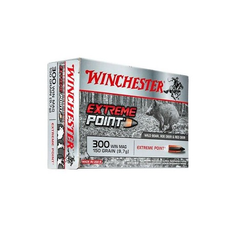 Munitions WINCHESTER 300 Win Mag Extreme Point 150gr x20