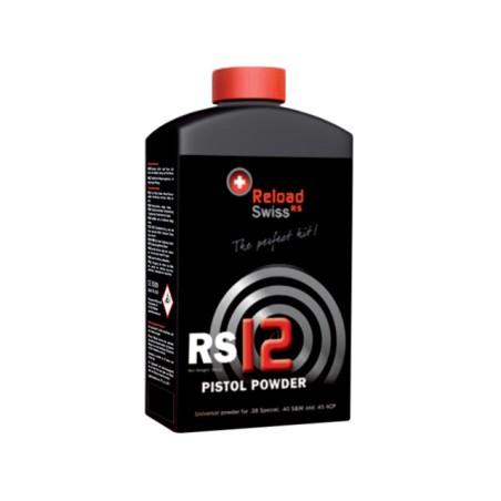 Poudre RELOAD SWISS RS12 Bidon de 500g