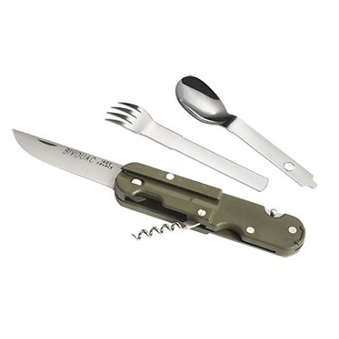 Couteau multifonction TB OUTDOOR Bivouac Kaki