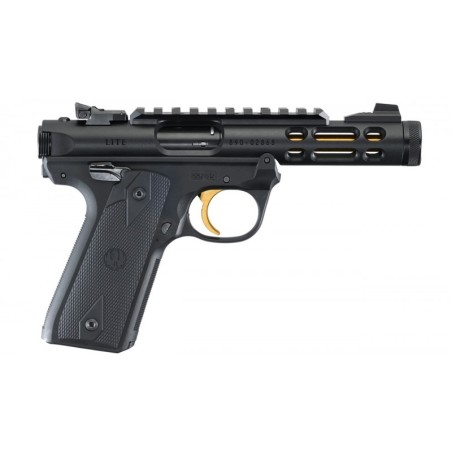 Pistolet RUGER MARK IV Lite Black/Gold Cal.22lr