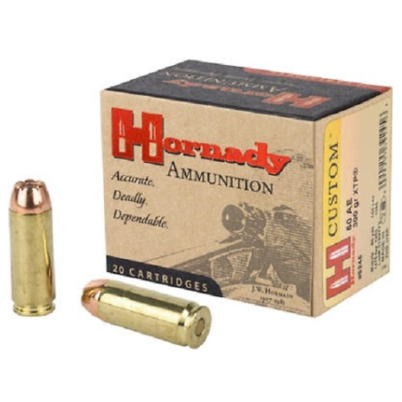 Munition HORNADY 50 AE XTP 300gr x20